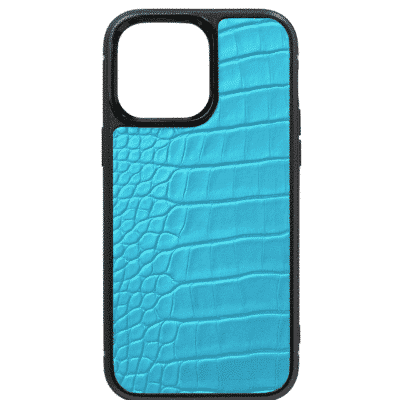 iphone case 14 alligator blue