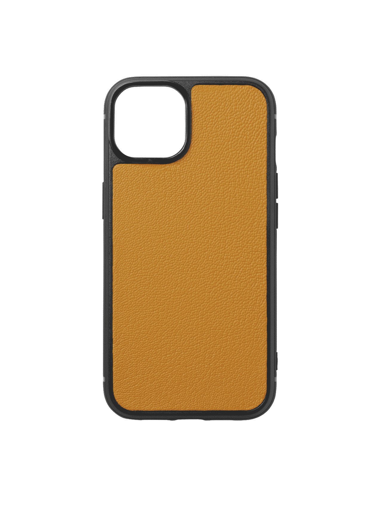 iphone case 14 leather calf yellow