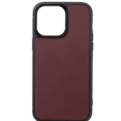 iphone case 14 leather calf brown