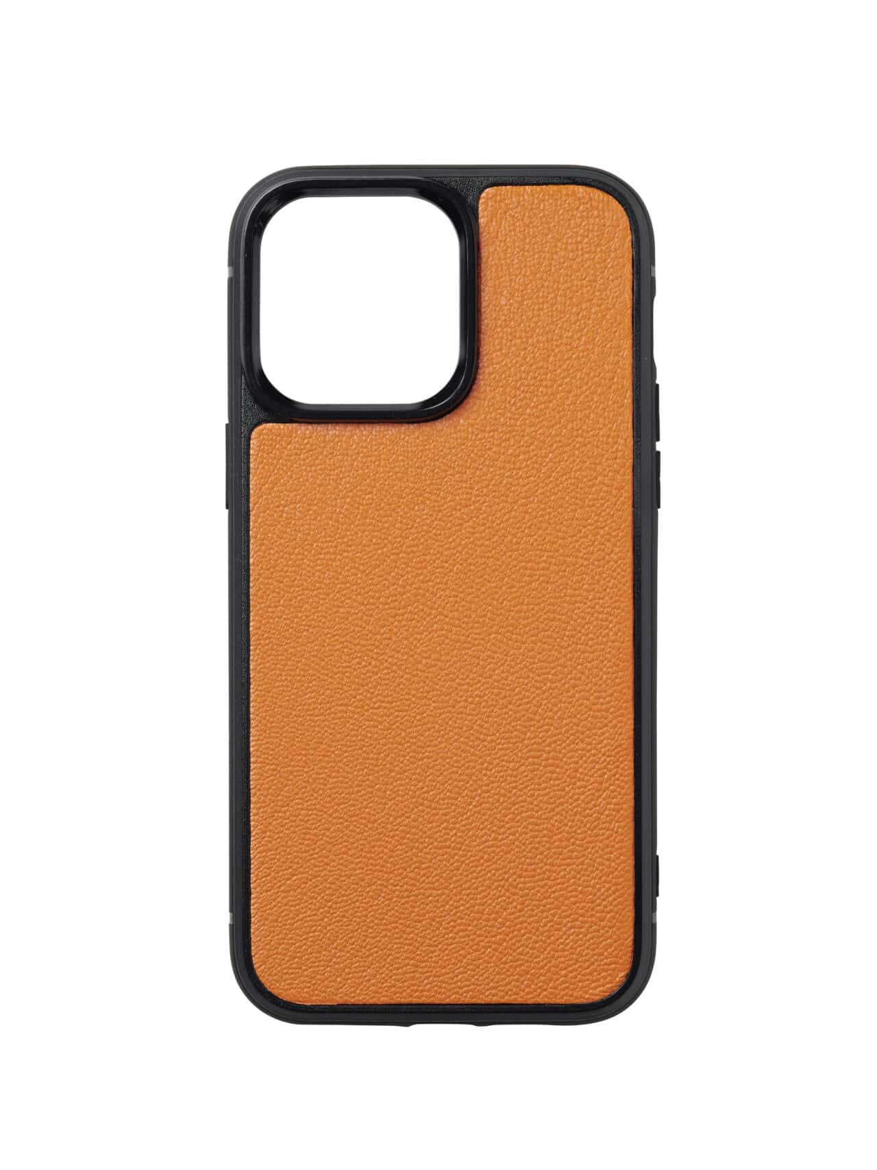 iphone case 14 leather calf orange