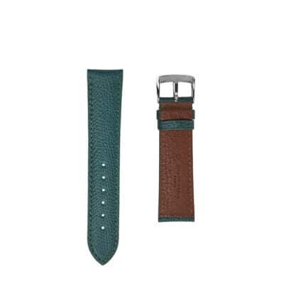 <span class="cat_name">Classic 3.5 Watch strap</span><br><span class="material_name">Embossed calf</span><br><span class="color_name">Green</span>