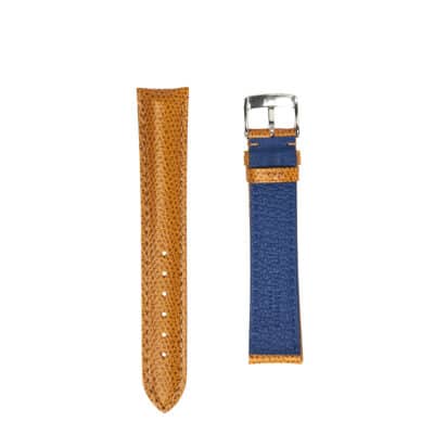 jean rousseau leather strap gold brown