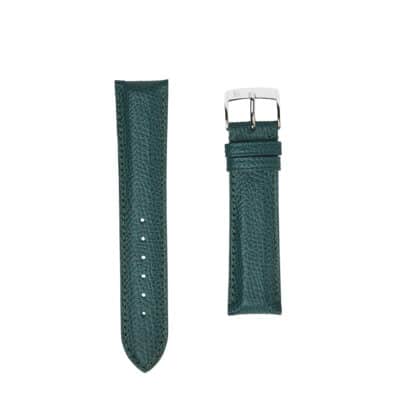 jean rousseau leather strap green brown