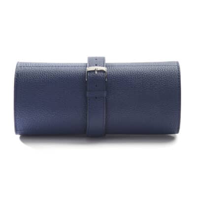 Soft watch roll blue calf