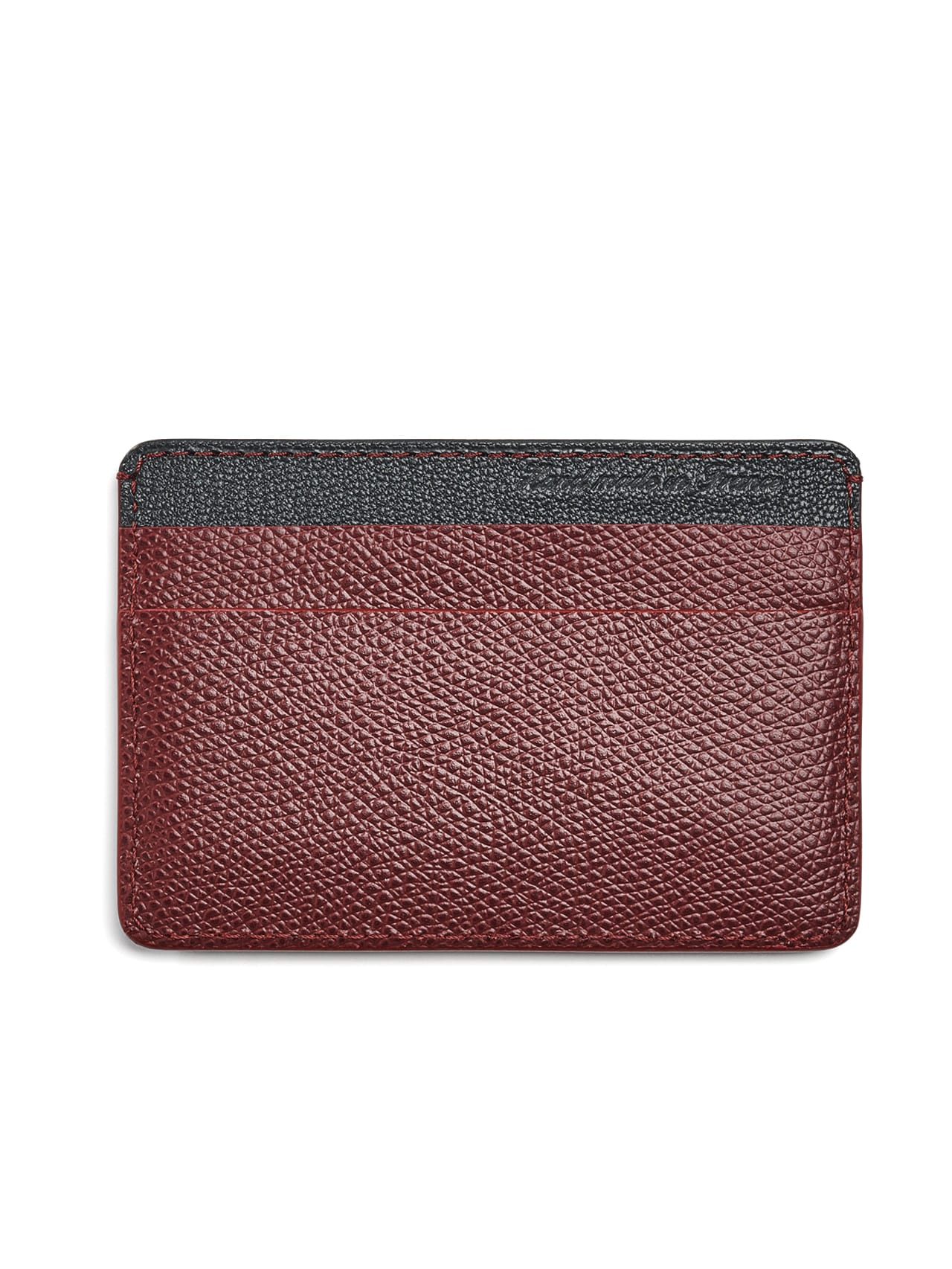 Louis Vuitton Dark Red Burgundy Crocodile Leather Card Holder