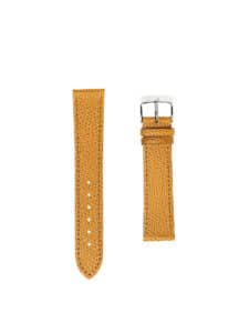 Watch strap nutmeg embossed calf Flat