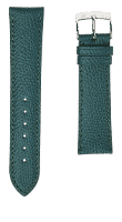 jean rousseau leather strap green brown