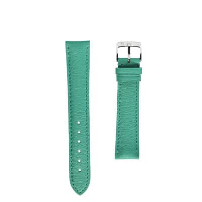bracelet montre bleu chèvre jean rousseau