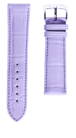 watch strap monet leather luxury purple