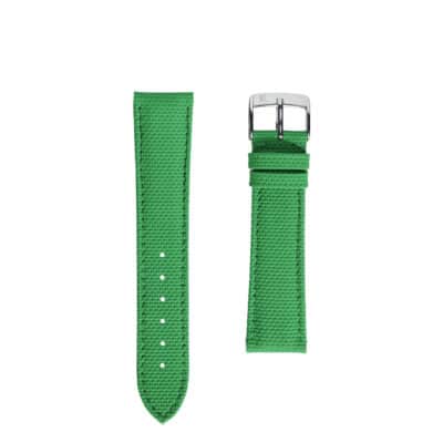 green jean rousseau watch strap rubber