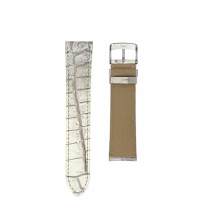 <span class="cat_name">Bracelet Classique 3.5</span><br><span class="material_name">Crocodile</span><br><span class="color_name">Argenté Métallisé</span>