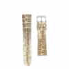 watch strap lumières chic gold france