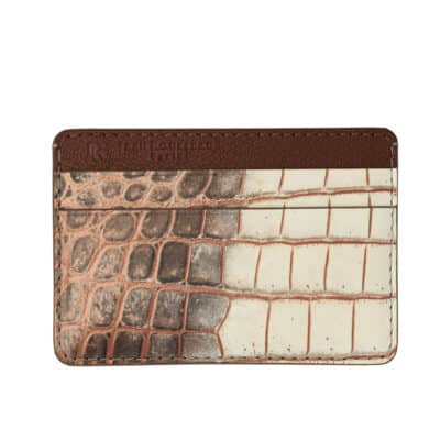 maroquinerie lumières slim cardholder cuivré