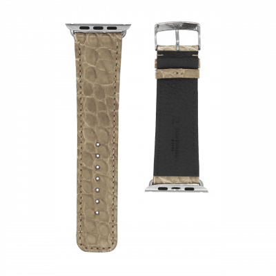 <span class="cat_name">Classic Apple Watch strap</span><br><span class="material_name">Semi matte alligator</span><br><span class="color_name">Alsa</span>