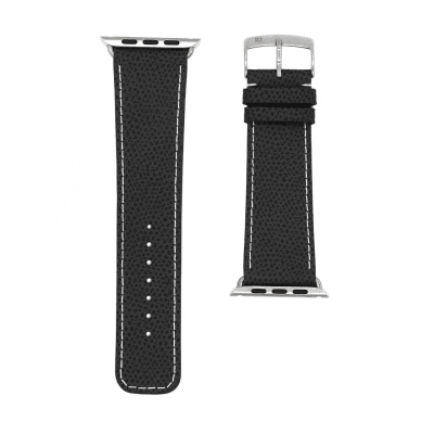 Apple Watch strap orange shiny alligator