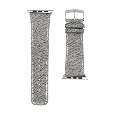 Apple Watch strap grey calf