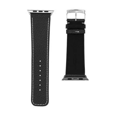 <span class="cat_name">Classic Apple Watch strap</span><br><span class="material_name">Embossed calf</span><br><span class="color_name">Black</span>