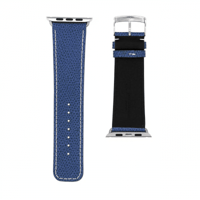 <span class="cat_name">Classic Apple Watch strap</span><br><span class="material_name">Embossed calf</span><br><span class="color_name">Cobalt</span>