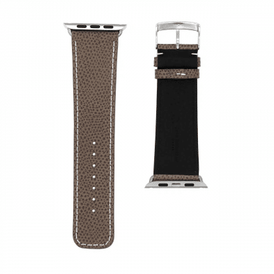 <span class="cat_name">Classic Apple Watch strap</span><br><span class="material_name">Embossed calf</span><br><span class="color_name">Elephant Grey</span>