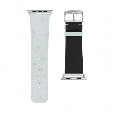 <span class="cat_name">Classic Apple Watch strap</span><br><span class="material_name">Ostrich</span><br><span class="color_name">White</span>
