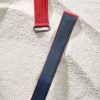 velcro watch strap red rubber summer