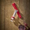 french cottage watch strap red alcantara