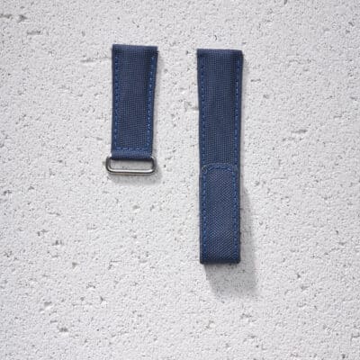 jean rousseau strap velcro technical fabric blue