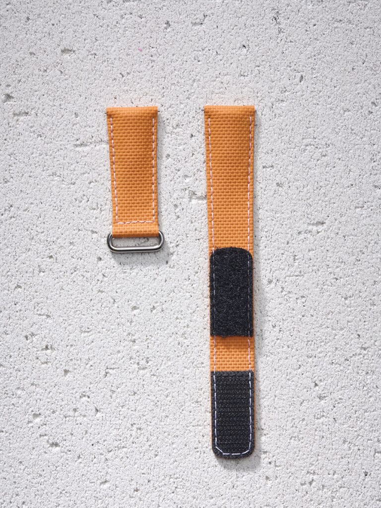 Velcro-watch-strap-orange-