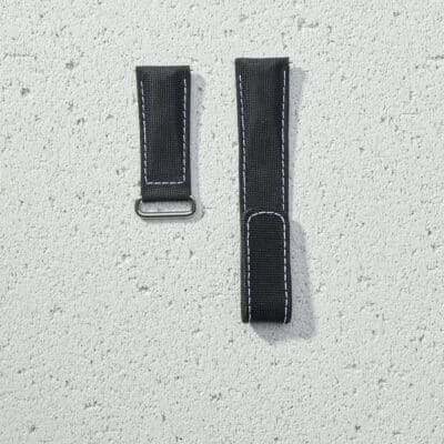 jean rousseau strap velcro technical fabric black