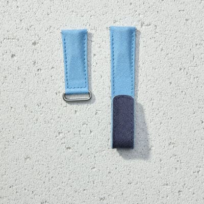 jean rousseau strap velcro technical fabric blue