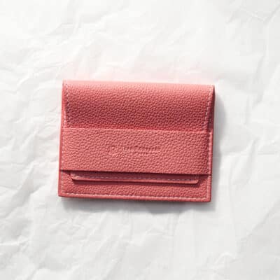 Leather jewelry pouch