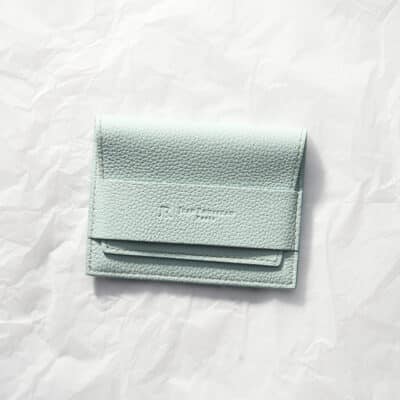 Leather jewelry pouch