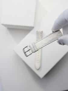 Luxury watch strap - genuine crocodile Lumières