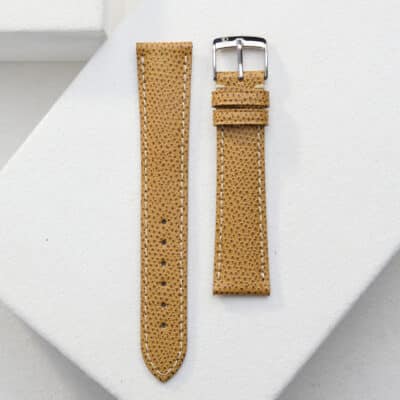 <span class="cat_name">Classic 3.5 Watch strap</span><br><span class="material_name">Embossed calf</span><br><span class="color_name">Nutmeg</span>