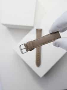 高級腕時計ストラップ - トープエンボスレザー