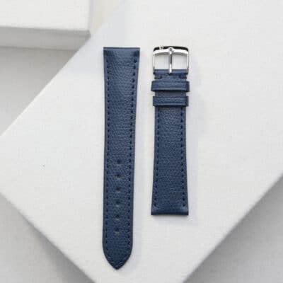 <span class="cat_name">Classic 3.5 Watch strap</span><br><span class="material_name">Embossed calf</span><br><span class="color_name">Dark Blue</span>