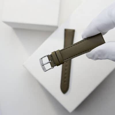 Classic 3.5 Watch strapVeg tan calfKhaki