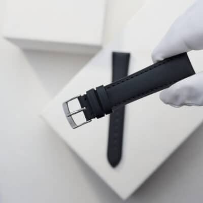 Classic 3.5 Watch strapVeg tan calfBlack