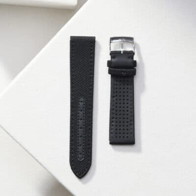 technical fabric black apex watch strap